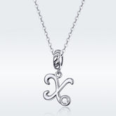 Letter X Pendant Charm - Lullaboo